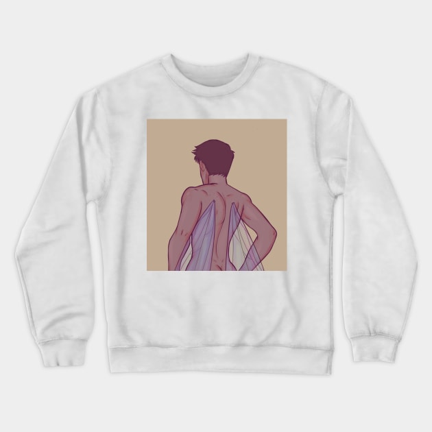 Fairy Boy Crewneck Sweatshirt by ColonelBaconBits